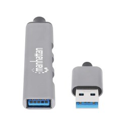 MANHATTAN 4Port USB-A Hub 3x480Mbit s 1xGbit s USB-A Stecker — Buy in Cyprus with Fast Delivery