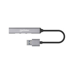 MANHATTAN 4Port USB-A Hub 3x480Mbit s 1xGbit s USB-A Stecker — Buy in Cyprus with Fast Delivery