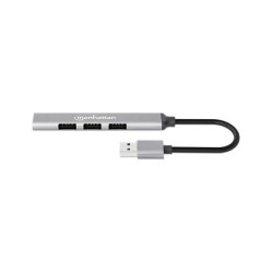 MANHATTAN 4Port USB-A Hub 3x480Mbit s 1xGbit s USB-A Stecker — Buy in Cyprus with Fast Delivery