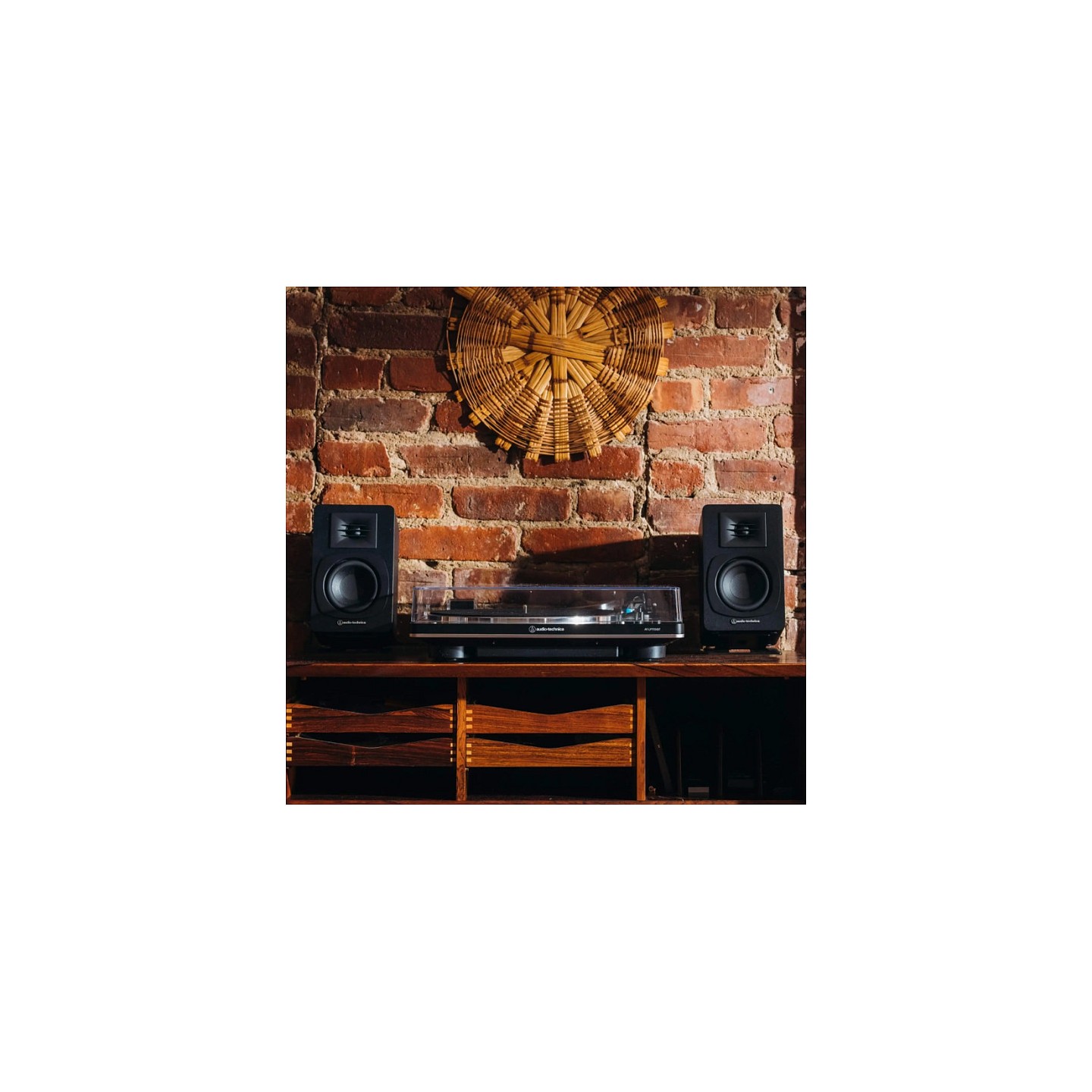 Audio Technica Aktive Regallautsprecher AT-SP3X (schwarz. Bluetooth 5.3) — Buy in Cyprus with Fast Delivery