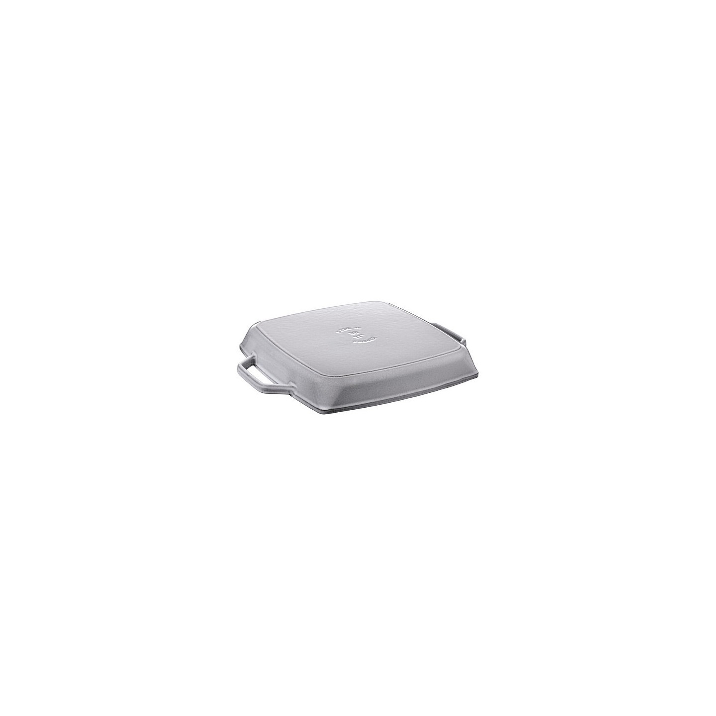 Staub Grillpfanne induktion quadratisch 28cm Graphit-grau — Buy in Cyprus with Fast Delivery