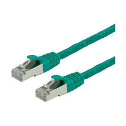 VALUE Patchkabel Kat.6 Class E S FTP PiMF LSOH grn 7m — Buy in Cyprus with Fast Delivery