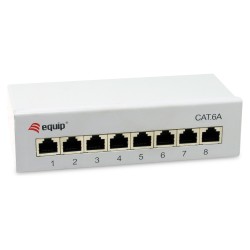 Equip Patchpanel 8x RJ45 Cat6A FTP 1HE Keystone Montage gr — Buy in Cyprus with Fast Delivery