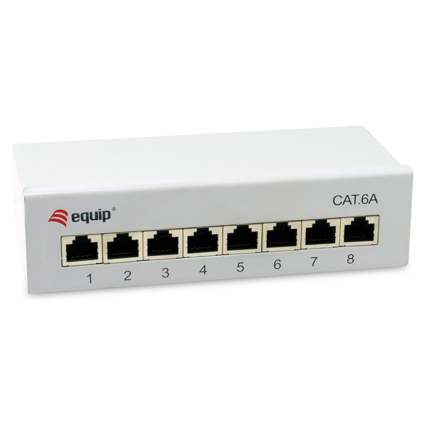 Equip Patchpanel 8x RJ45 Cat6A FTP 1HE Keystone Montage gr — Buy in Cyprus with Fast Delivery