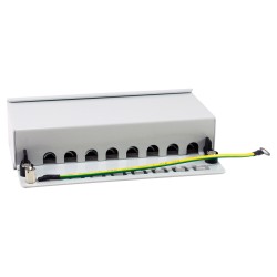 Equip Patchpanel 8x RJ45 Cat6A FTP 1HE Keystone Montage gr — Buy in Cyprus with Fast Delivery