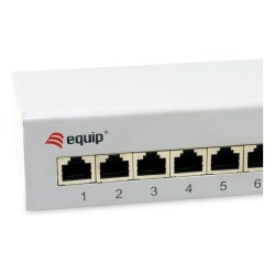 Equip Patchpanel 8x RJ45 Cat6A FTP 1HE Keystone Montage gr — Buy in Cyprus with Fast Delivery