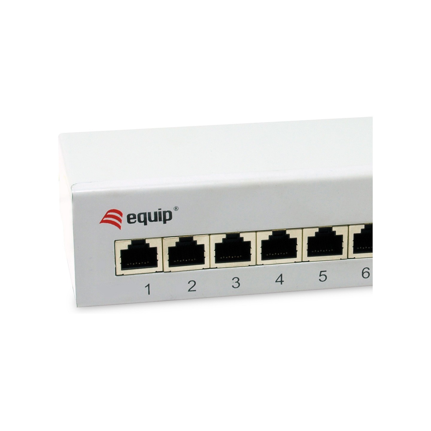 Equip Patchpanel 8x RJ45 Cat6A FTP 1HE Keystone Montage gr — Buy in Cyprus with Fast Delivery