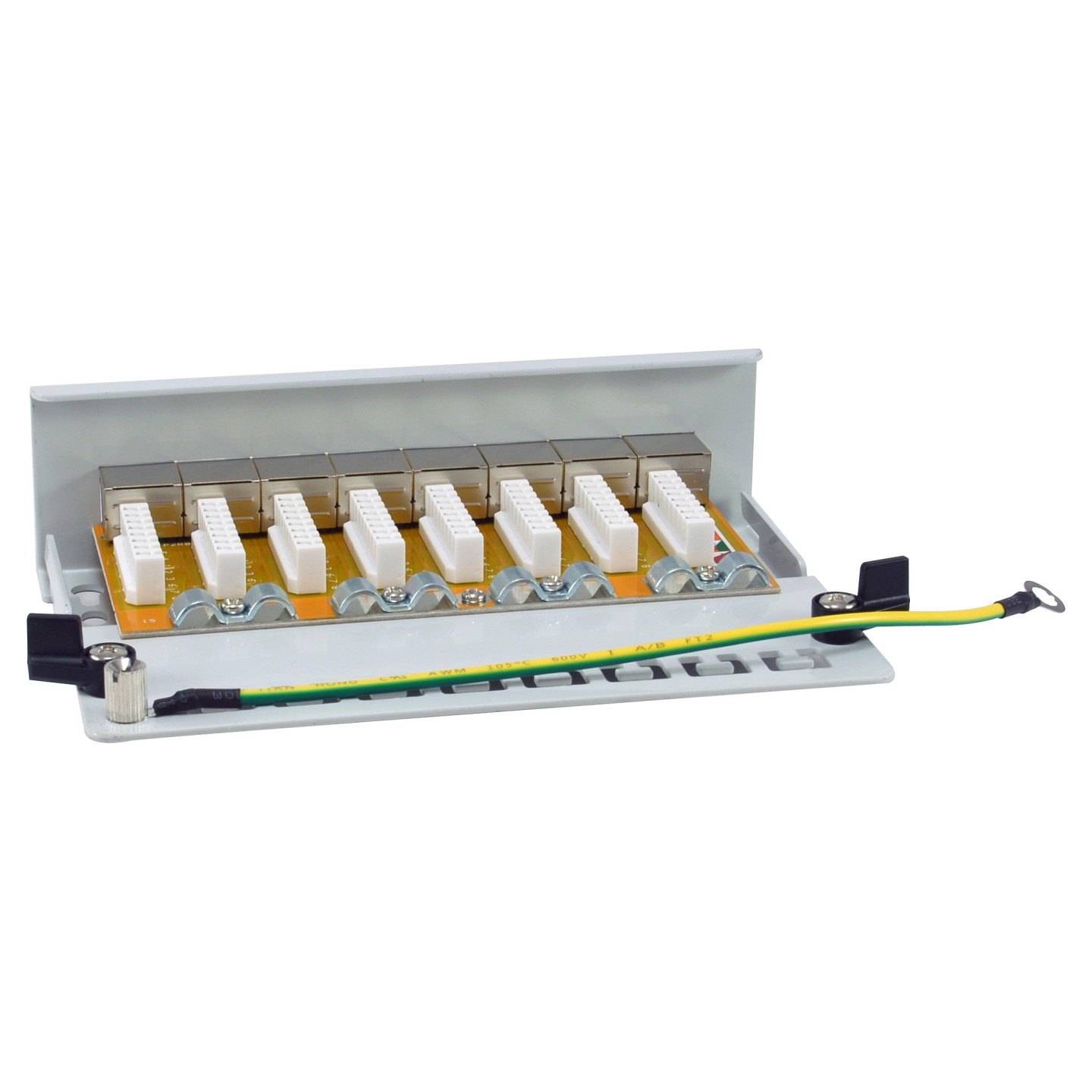 Equip Patchpanel 8x RJ45 Cat6A FTP 1HE Keystone Montage gr — Buy in Cyprus with Fast Delivery