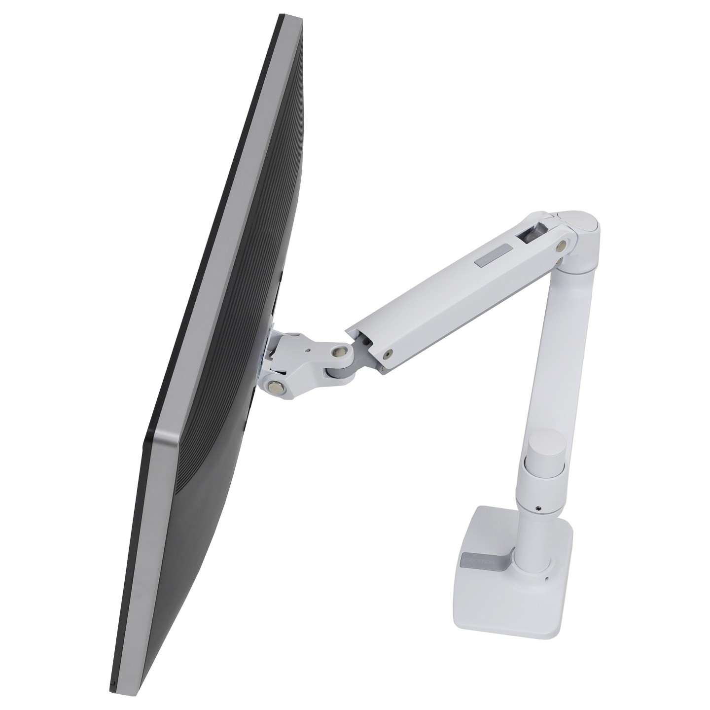 ERGOTRON LX LCD Arm fuer Tischmontage weiss bis 81cm 32Zoll Display anheben bis 33cm 2.3-11.3kg belastbar VESA 75x75 ...