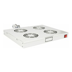 Equip Lüftermodul 19' für Serverschränke. 4xLüfter RAL7035 — Buy in Cyprus with Fast Delivery