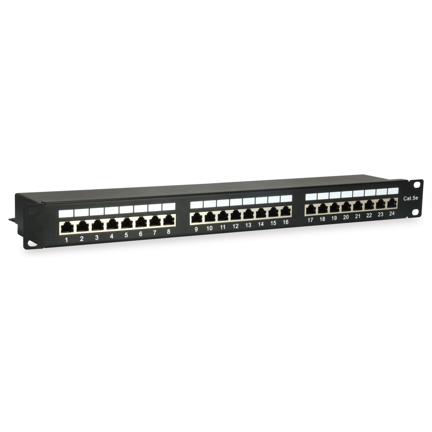 Equip Patchpanel 24x RJ45 Cat5e 19' FTP 1HE schwarz — Buy in Cyprus with Fast Delivery