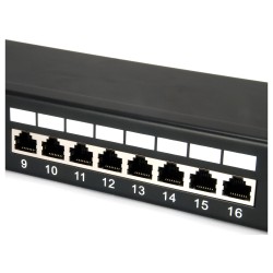 Equip Patchpanel 24x RJ45 Cat5e 19' FTP 1HE schwarz — Buy in Cyprus with Fast Delivery