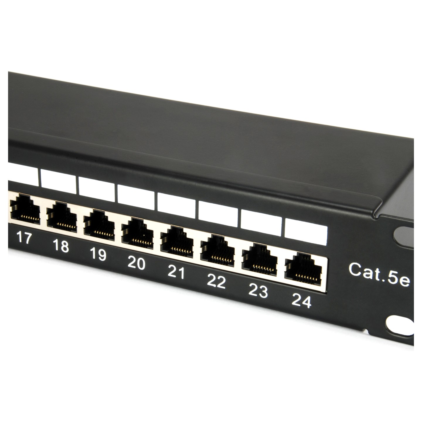 Equip Patchpanel 24x RJ45 Cat5e 19' FTP 1HE schwarz — Buy in Cyprus with Fast Delivery