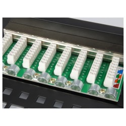 Equip Patchpanel 24x RJ45 Cat5e 19' FTP 1HE schwarz — Buy in Cyprus with Fast Delivery