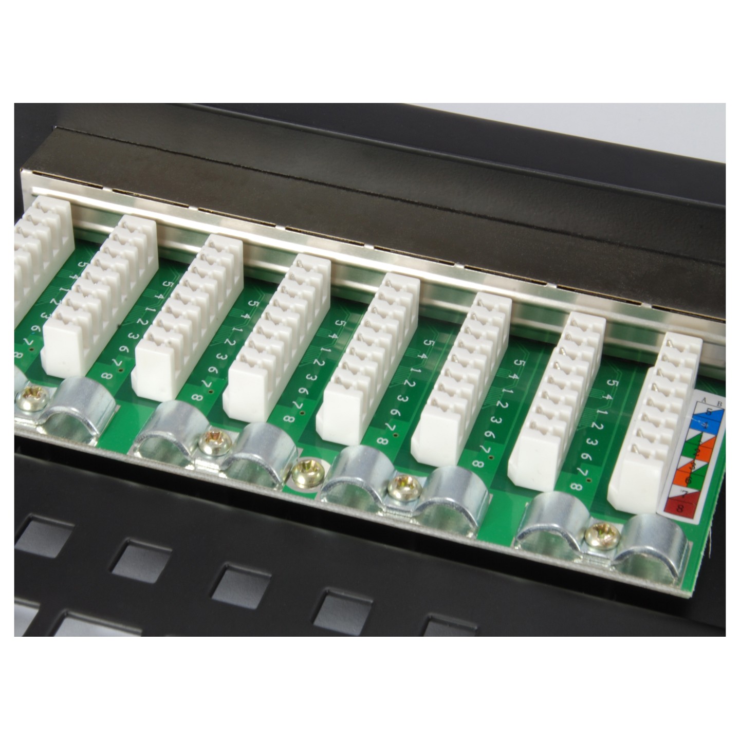 Equip Patchpanel 24x RJ45 Cat5e 19' FTP 1HE schwarz — Buy in Cyprus with Fast Delivery