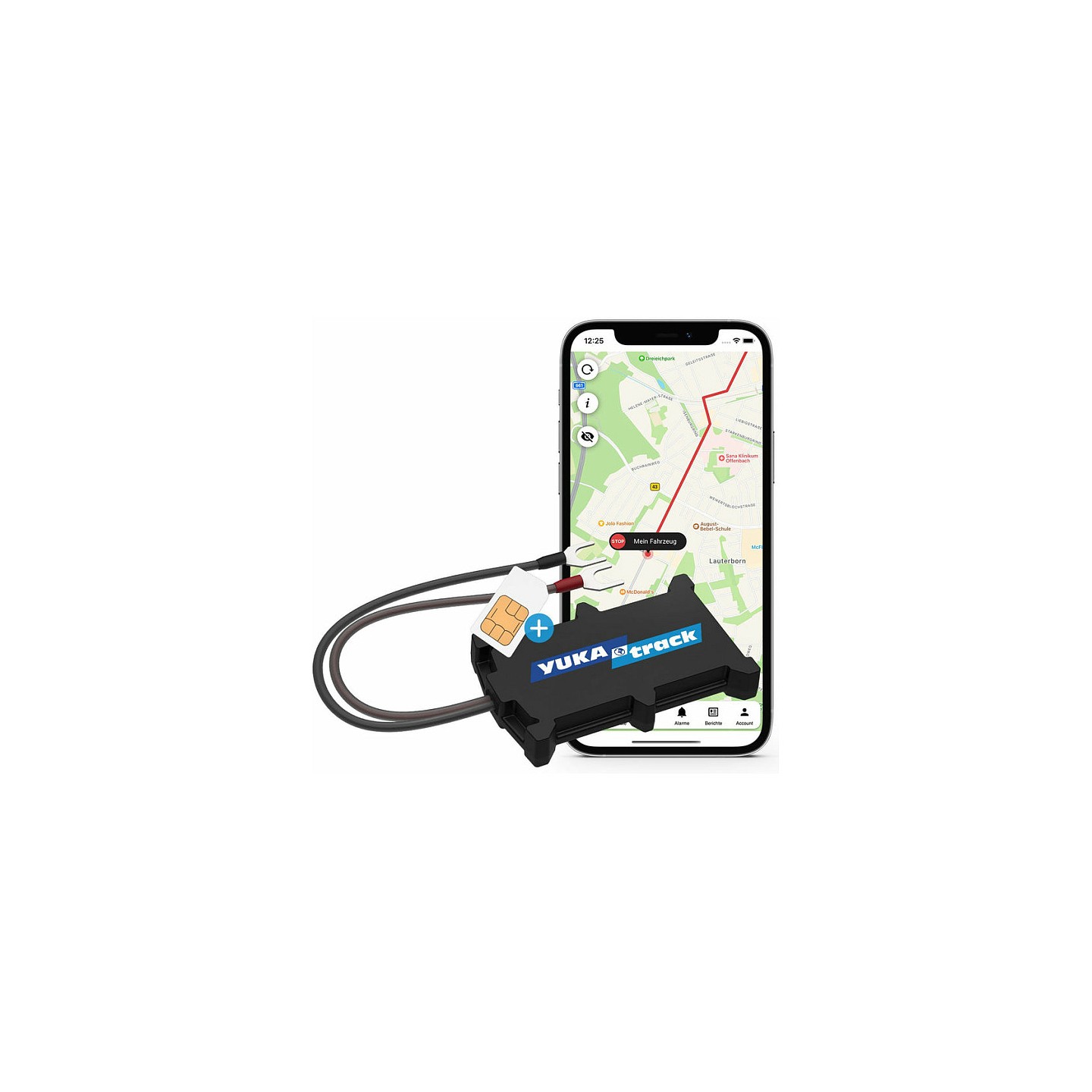 'IoT YUKAtrack easyWire 2G AIO GPS Car Tracker with SIM + Data Flat' — Buy in Cyprus with Fast Delivery