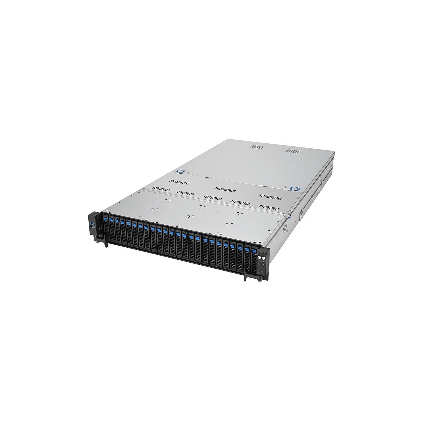 Server bluechip SERVERline R52212a 2HE Rack. 2 x Intel® Xeon® Silver 4410Y 64 GB 2x960GB SSD Avago 9560-8i.