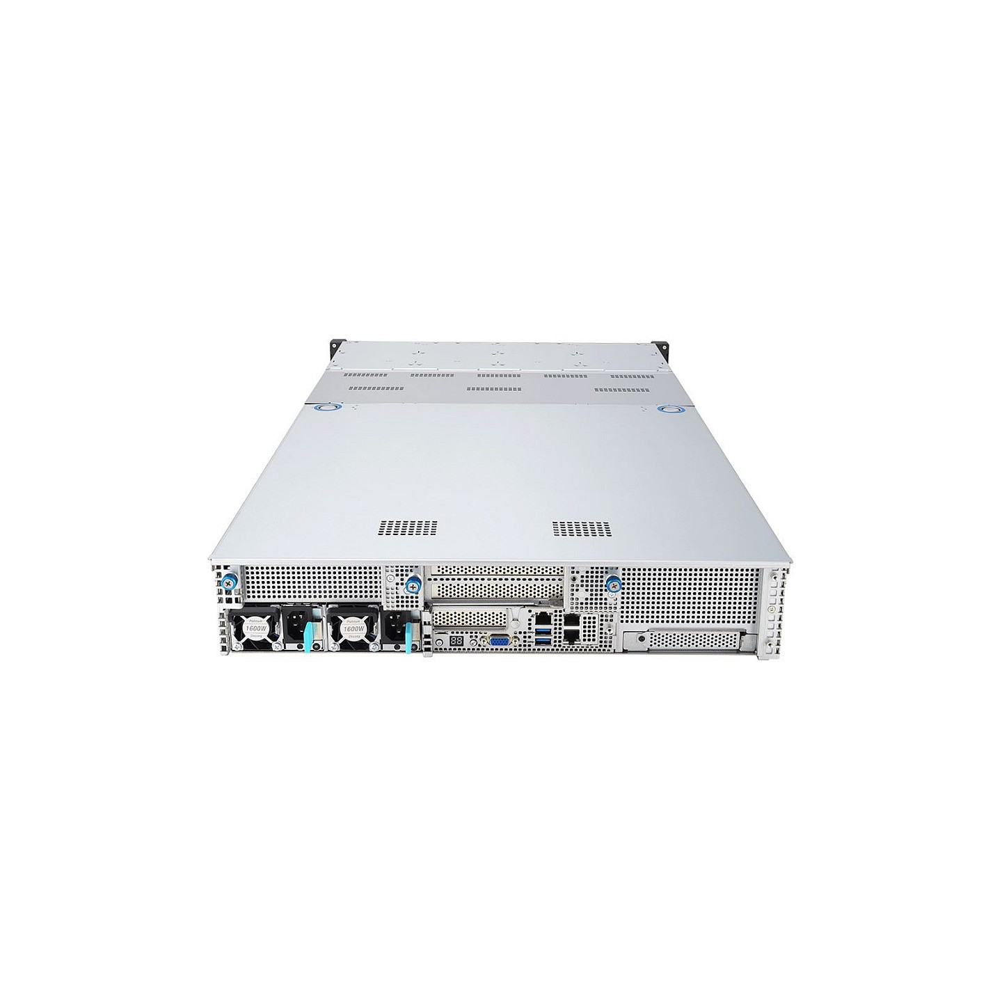 Server bluechip SERVERline R52212a 2HE Rack. 2 x Intel® Xeon® Silver 4410Y 64 GB 2x960GB SSD Avago 9560-8i.