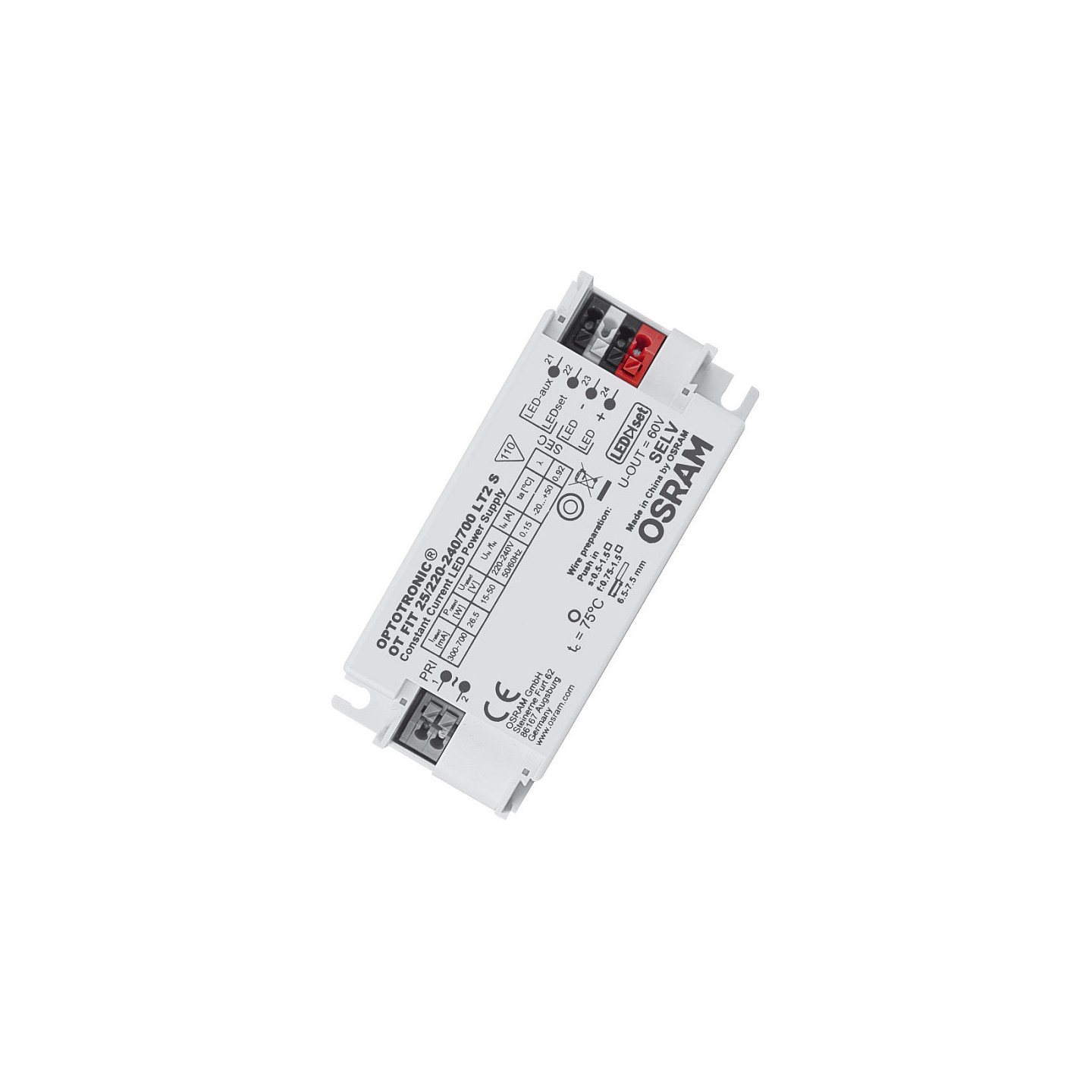 Osram Netzteil - CC Driver 300~700mA. 15~50V — Buy in Cyprus with Fast Delivery