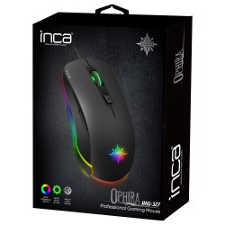 INCA Gaming Maus IMG-327 4800 DPI. RGB. 6 Tasten. USB. SW retail — Buy in Cyprus with Fast Delivery