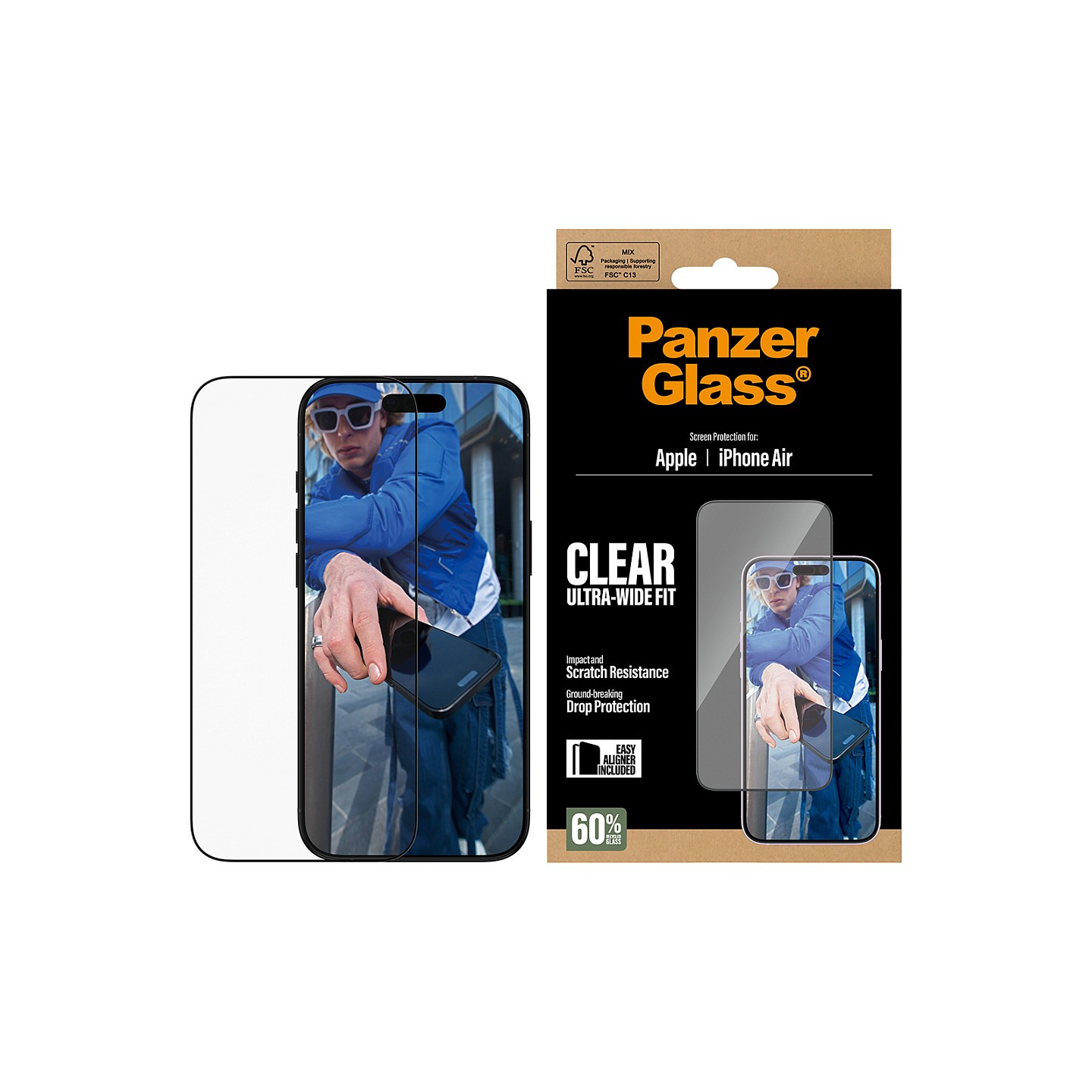 PanzerGlass Schutzglas iPhone Air UWF — Buy in Cyprus with Fast Delivery