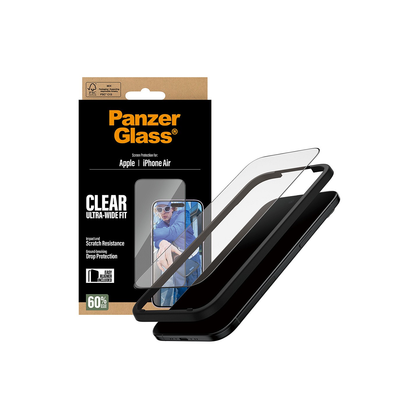 PanzerGlass Schutzglas iPhone Air UWF — Buy in Cyprus with Fast Delivery