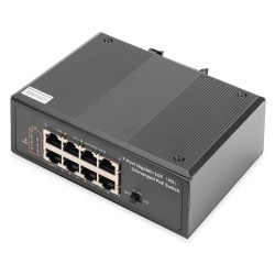 DIGITUS 7-Port Gigabit Industrie PoE Switch unmanaged + 1 PD Port — Buy in Cyprus with Fast Delivery