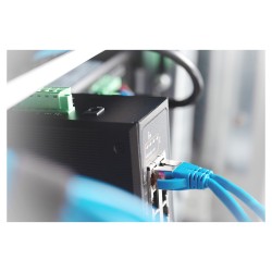 DIGITUS 7-Port Gigabit Industrie PoE Switch unmanaged + 1 PD Port — Buy in Cyprus with Fast Delivery