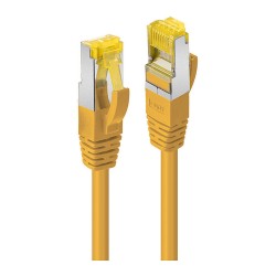 LINDY Patchkabel Cat6A RJ45 S FTP Cat7 LSZH Kabel gelb 1m — Buy in Cyprus with Fast Delivery