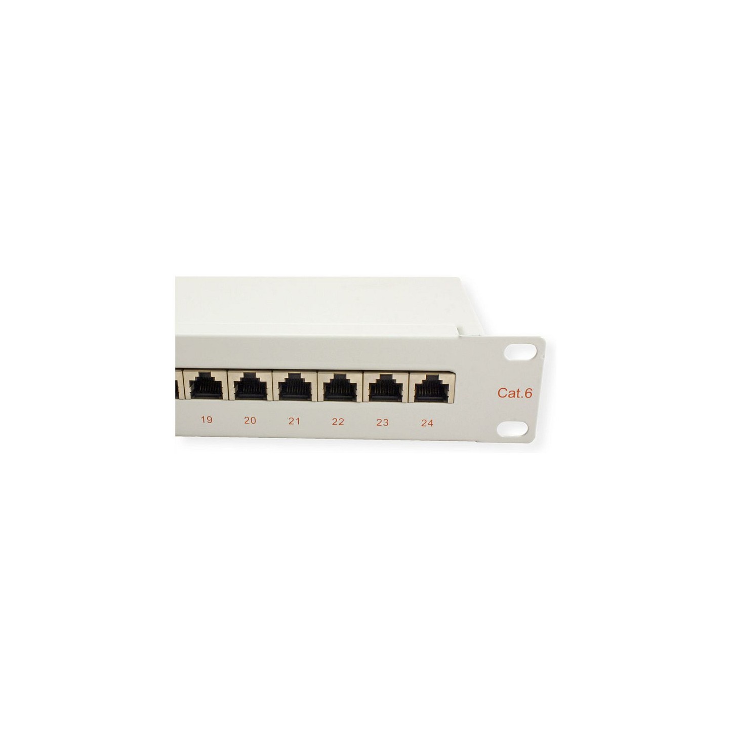 ROLINE Kat.6 Class E 48.26cm 19Zoll-Patchpanel 24P geschirmt grau — Buy in Cyprus with Fast Delivery