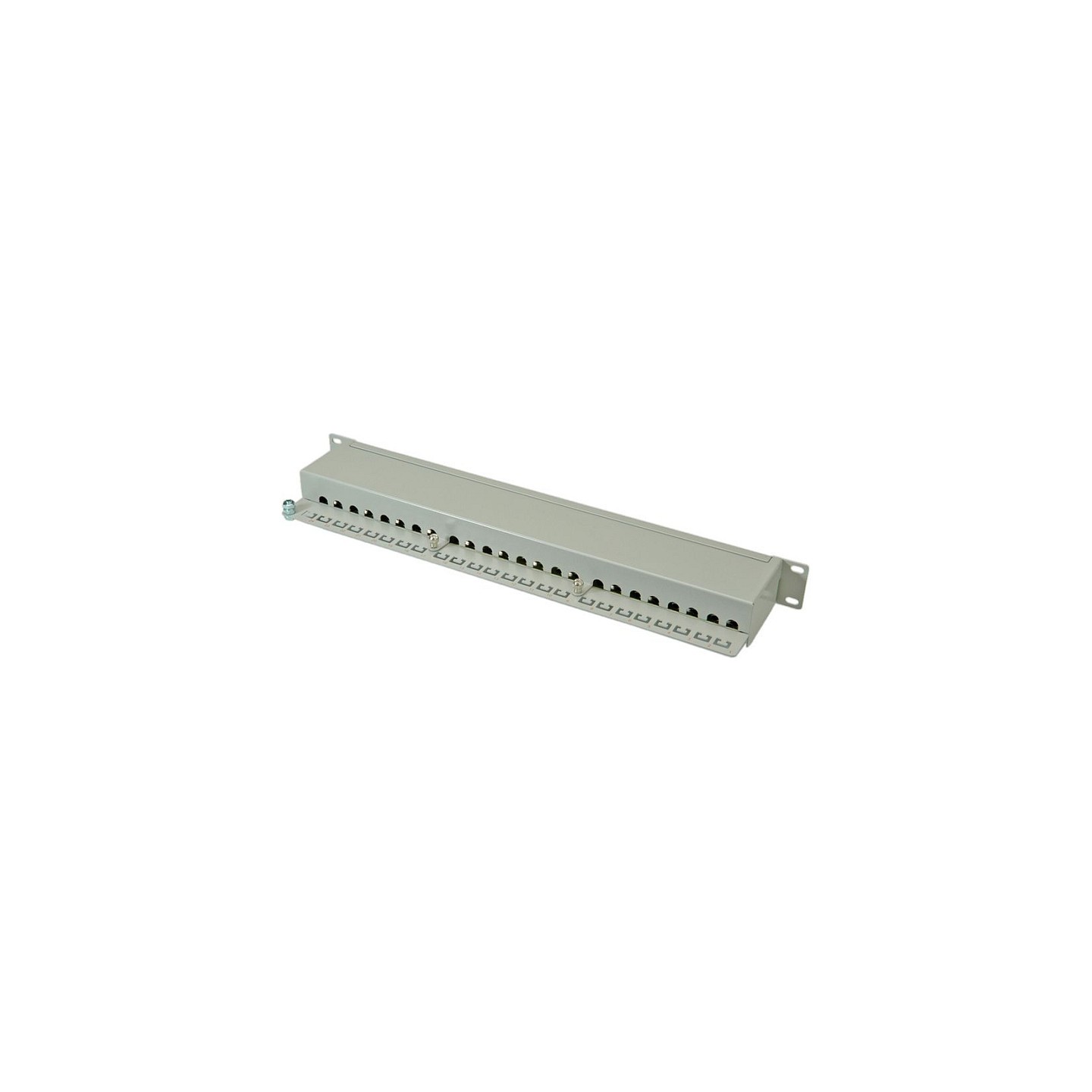 ROLINE Kat.6 Class E 48.26cm 19Zoll-Patchpanel 24P geschirmt grau — Buy in Cyprus with Fast Delivery