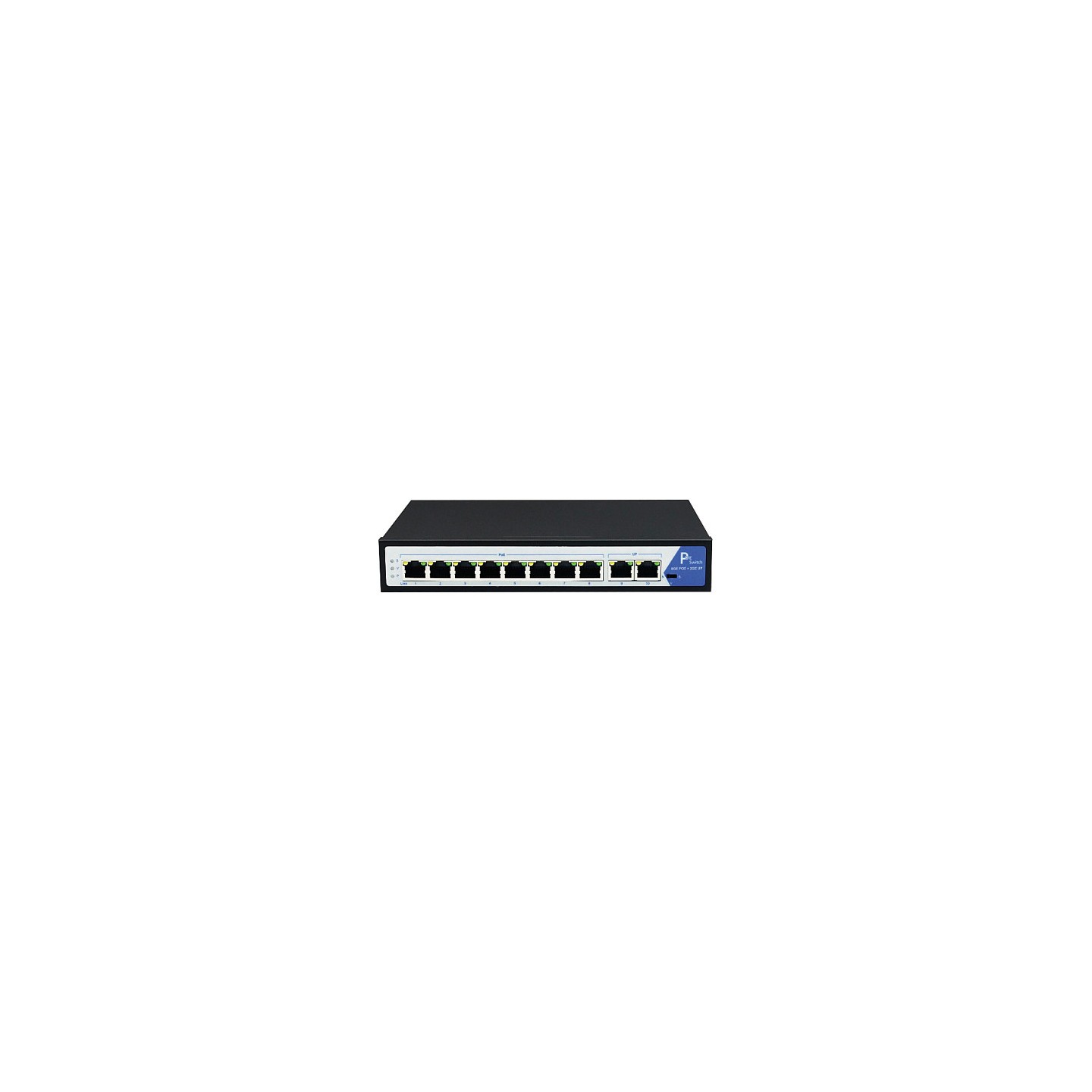 VALUE PoE+ Gigabit Ethernet Switch. 8+2 Ports — Buy in Cyprus with Fast Delivery
