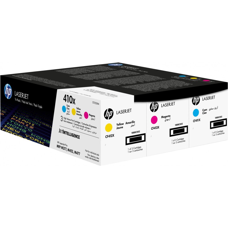 Buy HP 410X (CF325XM) Original High-Yield Toner 3-Pack - Cyan, Magenta, Yellow -... in Cyprus, Nicosia, Limassol, Larnaka, Pafos