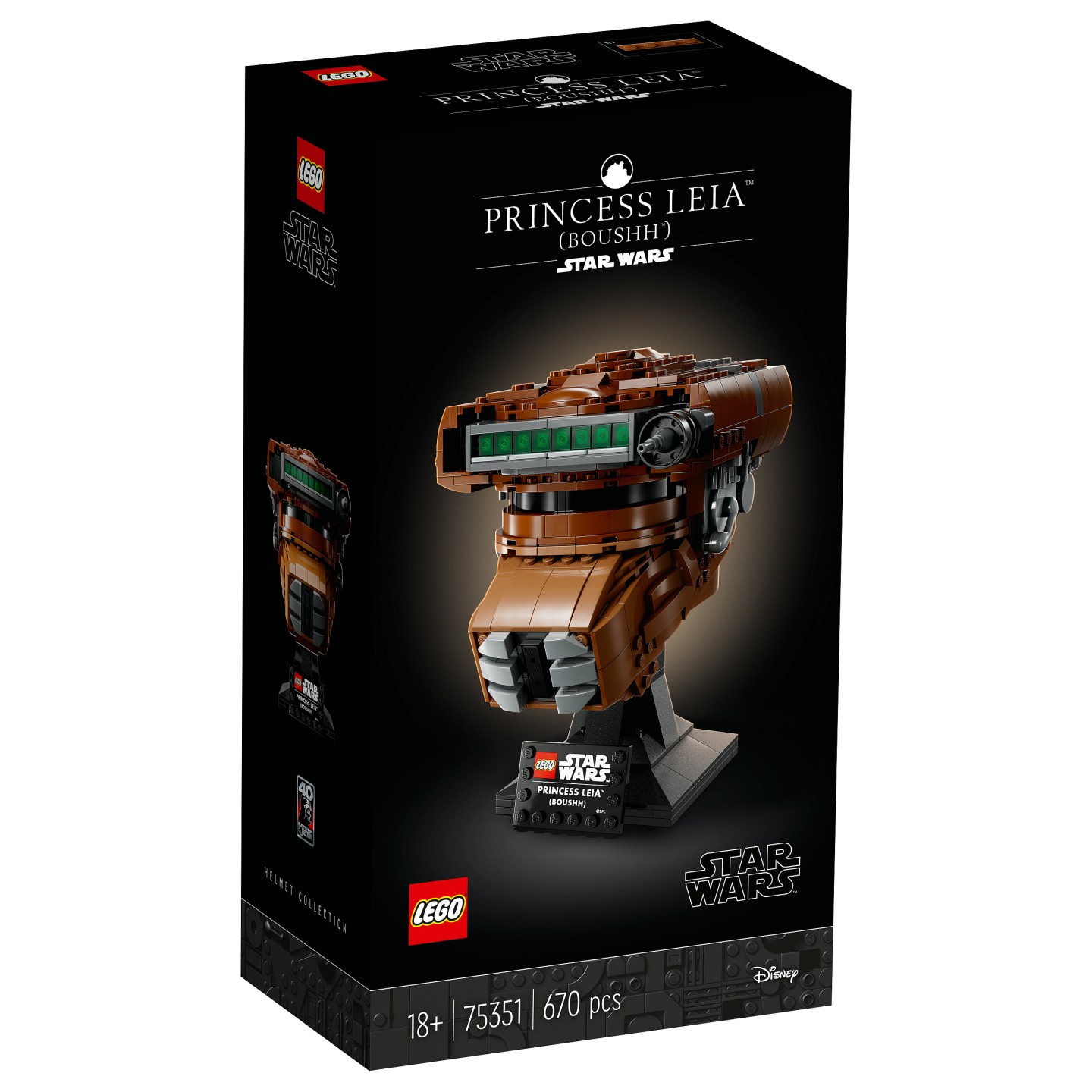 LEGO 75351 Star Wars Prinzessin Leia (Boushh) Helm — Buy in Cyprus with Fast Delivery
