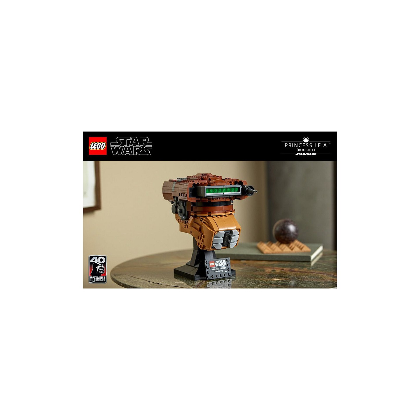 LEGO 75351 Star Wars Prinzessin Leia (Boushh) Helm — Buy in Cyprus with Fast Delivery