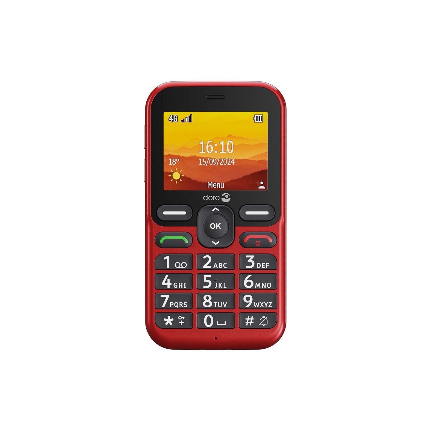 Doro Leva L10 red — Buy in Cyprus with Fast Delivery