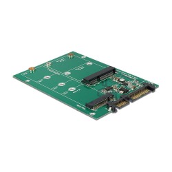 Konverter SATA 22 Pin to 1 x M.2 + 1 x mSATA — Buy in Cyprus with Fast Delivery