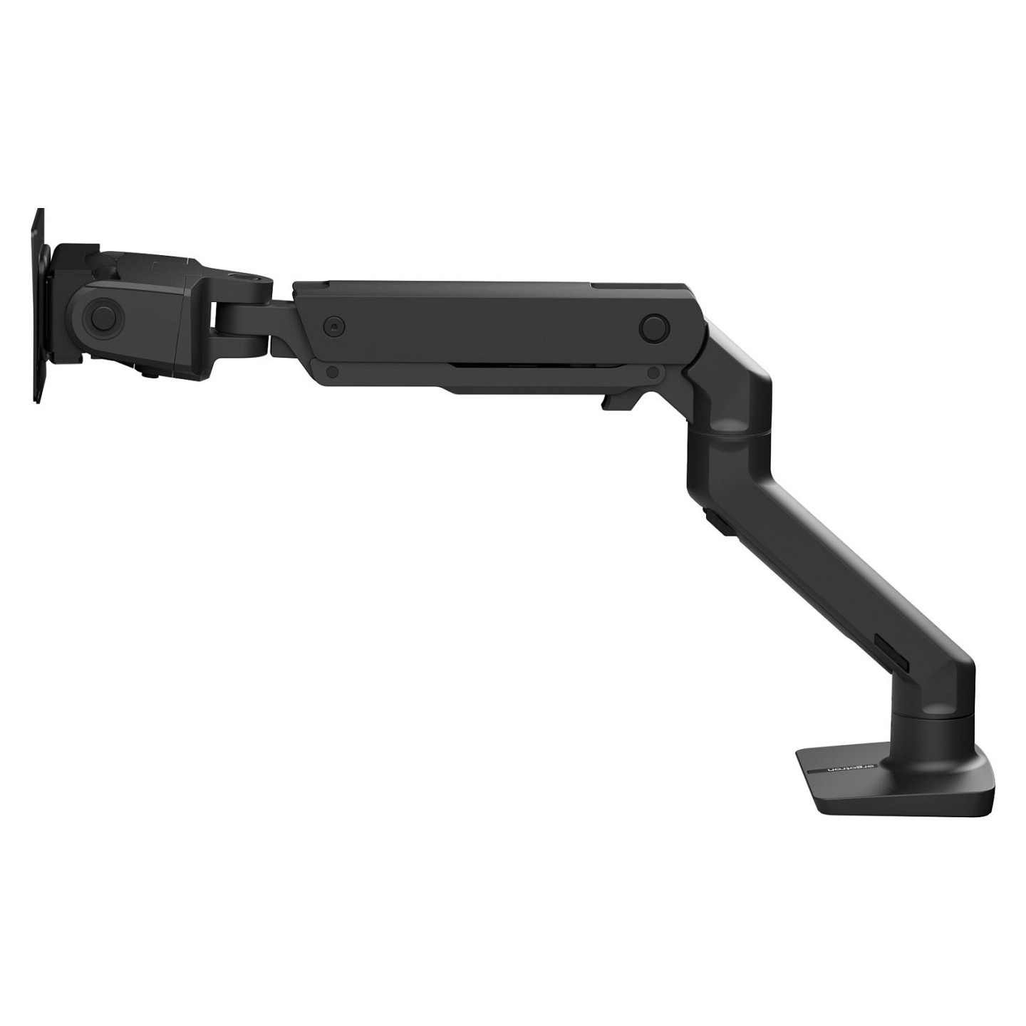 Ergotron HX Monitor Arm mit VHD-Gelenk. Tischhalterung (schwarz (matt). fr 1000 R Curved Monitore)