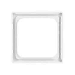 BUSCH JAEGER BJ 1746 10-84 Abdeck.f.Kommunikations- Geräte 50x50mm studioweiß — Buy in Cyprus with Fast Delivery