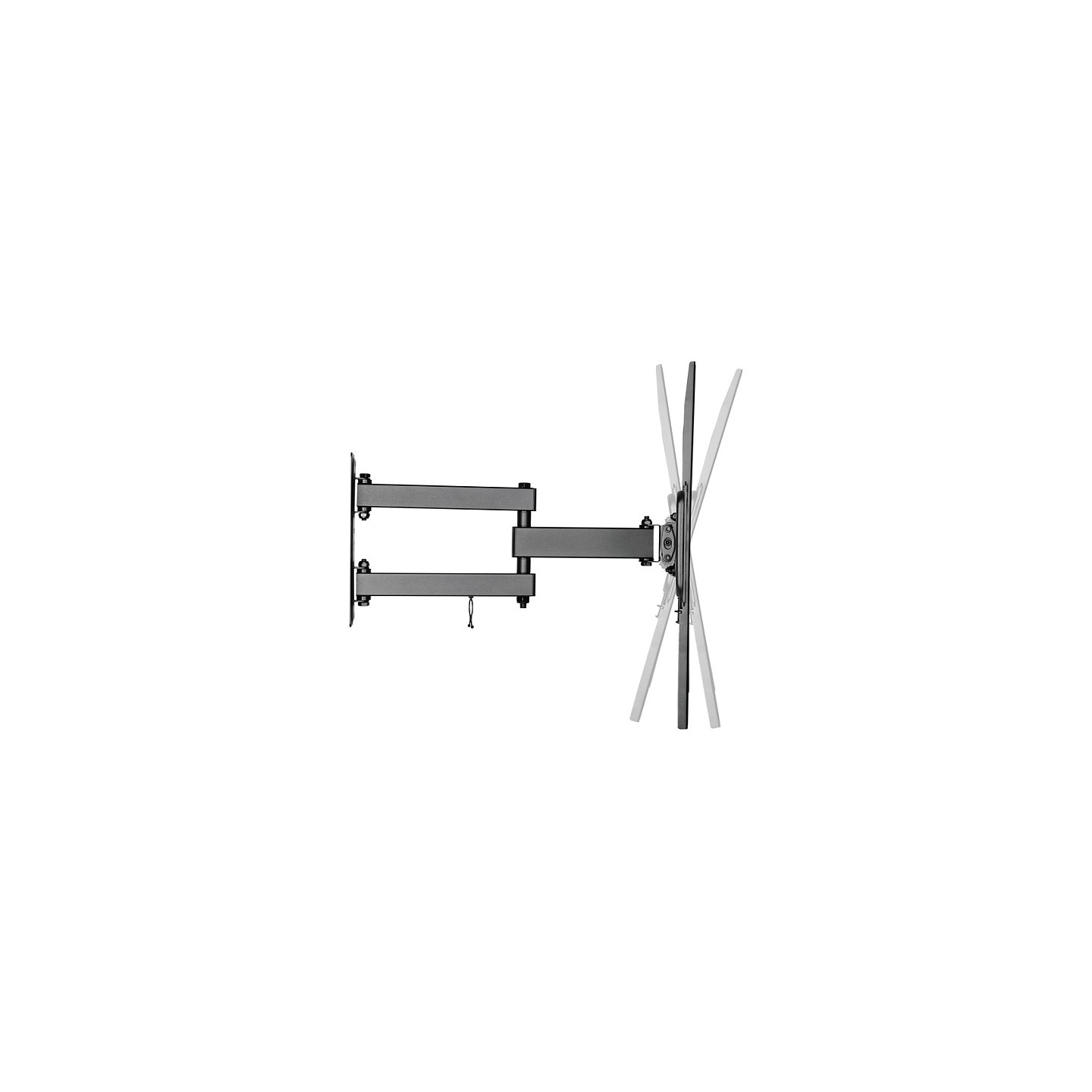 Equip Wandhalterung 32'-55' 1TFT gelenkig 4Gelenke 35Kg sw retail — Buy in Cyprus with Fast Delivery