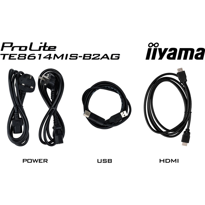 Buy iiyama ProLite TE8614MIS-B2AG - 86-inch 4K UHD Touch Display, VA, Android 13... in Cyprus, Nicosia, Limassol, Larnaka, Pafos
