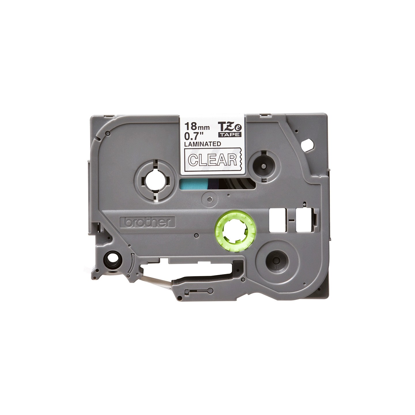 Schriftbandkassette Brother 18mm farblos weiß TZe-145 — Buy in Cyprus with Fast Delivery
