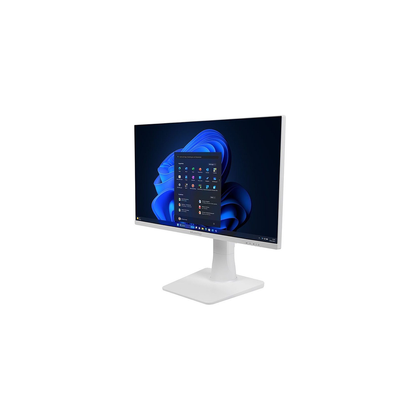 bluechip BUSINESSline AIO2350 white i5 14400 W11Pro. 23.8' LED IPS. 16GB 500GB SSD. Intel® Wi-Fi 6 AX201