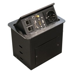 Equip Tischsteckdose mit 1xSchuko.2xRJ45.1xHDMI.1xUSB.1xVGA — Buy in Cyprus with Fast Delivery