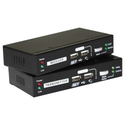 KVM Extender KVM-9036 over IP 2xUSB — Buy in Cyprus with Fast Delivery