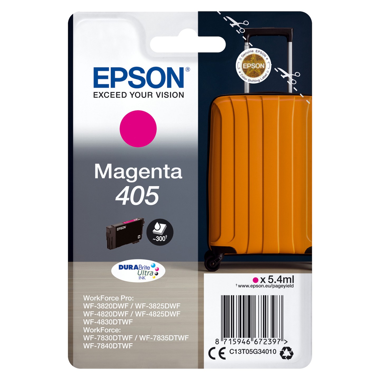 EPSON Tinte magenta 5.4ml WF 382x 482x 4830 783x 7840. RF — Buy in Cyprus with Fast Delivery