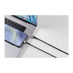 Intenso USB Lade- + Datenkabel C315C USB-C to USB-C schwarz 1.5m — Buy in Cyprus with Fast Delivery