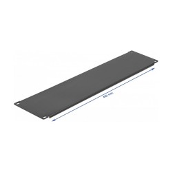 19? Netzwerkschrank Blindabdeckung 3 HE schwarz — Buy in Cyprus with Fast Delivery