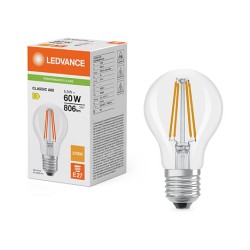 Osram LED Classic A 60 Filament P 5.9W 827 Clear E27 LED-Lampen. klassische Kolben — Buy in Cyprus with Fast Delivery