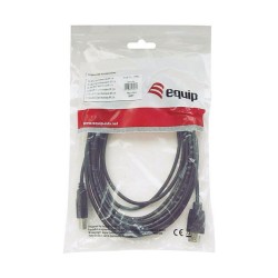 Equip USB Kabel 2.0 A-B St St 2.00m schwarz Polybeutel — Buy in Cyprus with Fast Delivery